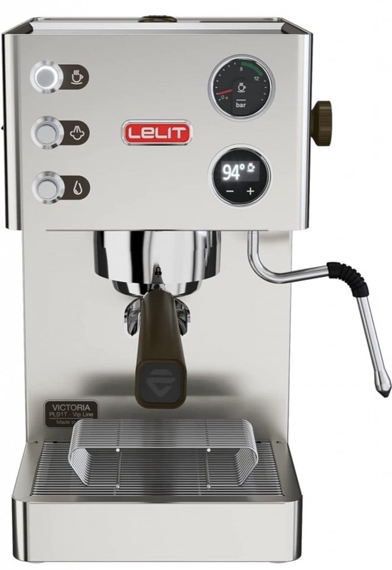 Lelit PL91T Victoria, Macchina da caffè prosumer con LCC per gestire Tutti i parametri, 1200 W, 2 Litri, Acciaio Inossidabile : Amazon.it: Casa e cucina