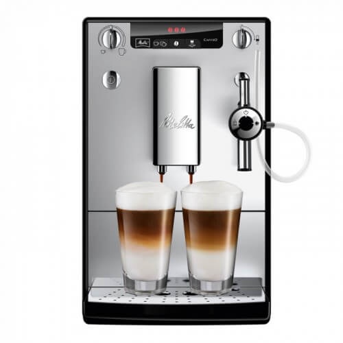 Melitta SOLO & Perfect Milk E957-203, Fully Automatic Bean to Cup Coffee Machine, Automatic Cappuccino Maker, Silver : Amazon.co.uk: Home & Kitchen