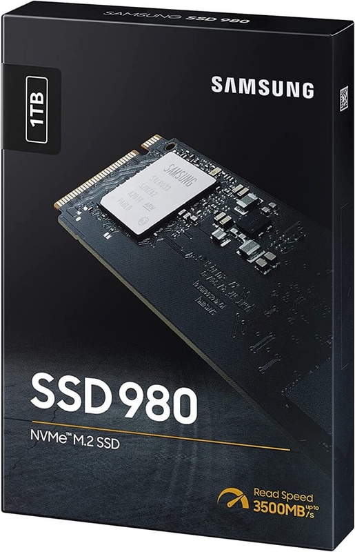Samsung 980 MZ-V8V1T0BW | Disque SSD Interne NVMe M.2, PCIe 3.0, 1 To, Contrôle thermique intelligent : Amazon.fr: Informatique