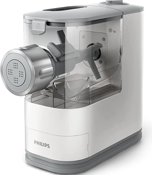 Philips Machine à Pâtes - Entièrement Automatique, Pesée Automatique, 4 Disques de Mise en Forme, Blanc/Crépuscule (HR2345/19) : Amazon.fr: Cuisine et Maison