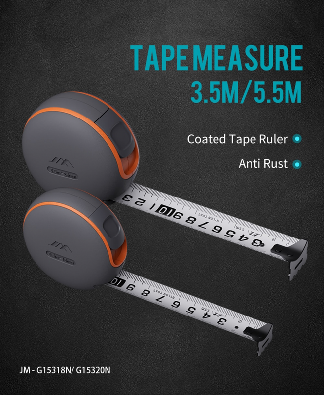 Jimi Home 5.5m/3.5m Auto Self Lock Portable Tape Measure Coated Tape Ruler With Brake Button Wear Resistant Steel Measuring Tape - Smart Remote Control - AliExpress