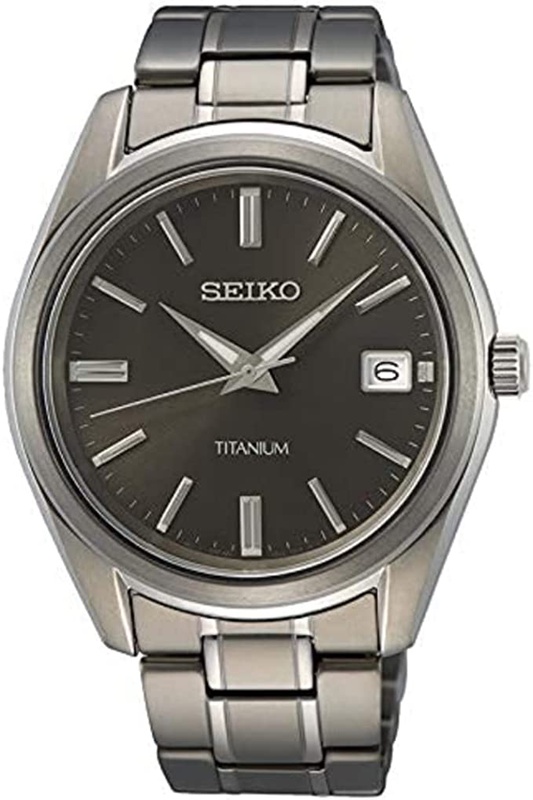 Seiko Men's Analog Quartz Watch with Stainless Steel Strap SUR375P1 : Amazon.co.uk: Watches