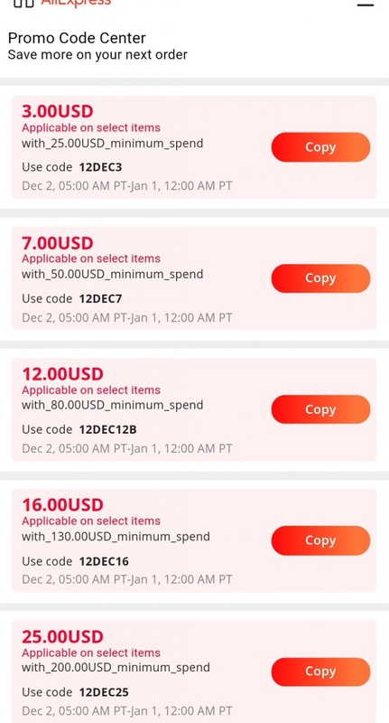 AliExpress promo codes and coupon - AliExpress