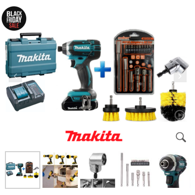 מברגת אימפקט DTD152RYE1+מגוון מתנות תוצרת Makita | מברגות מקצועיות מכל המותגים המובילים | קמחי כלי עבודה