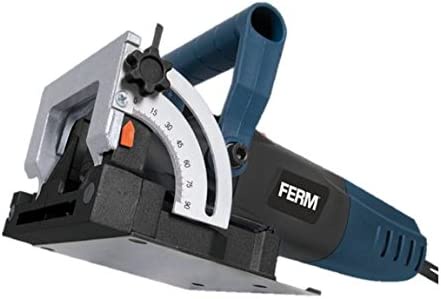 FERM BJM1009 Flachdübelfräse 900W - Mit 50 Lamellendeubel (Größe 20), Sägeblatt und Staubfangsack in einem Robusten Aufbewahrungskoffer : Amazon.de: Baumarkt