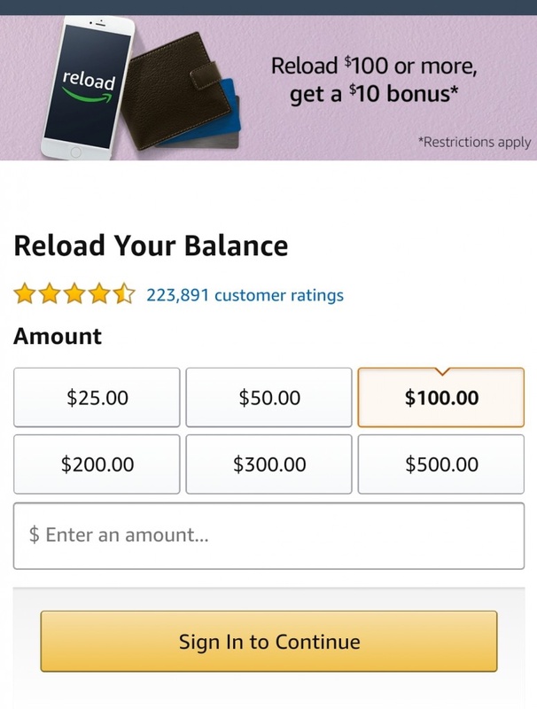 Reload Your Balance