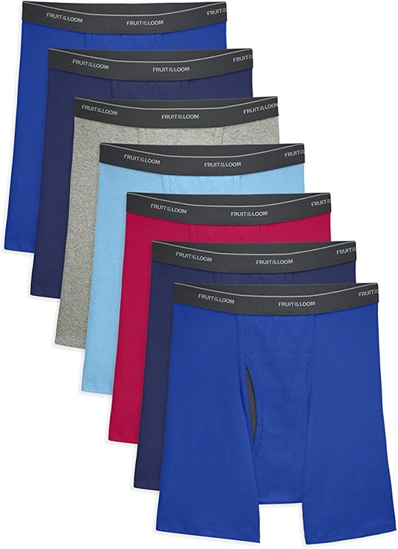 Fruit of the Loom Men's Coolzone Boxer Briefs (Assorted Colors), 144 Pack-Black/Gray, Small at Amazon Men’s Clothing store