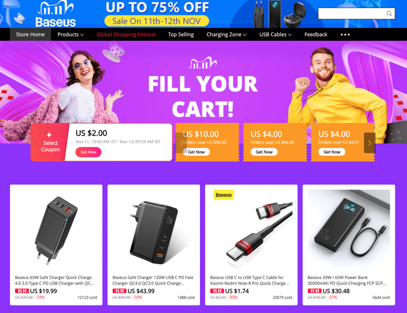 BASEUS Official Store - Amazing prodcuts with exclusive discounts on AliExpress 