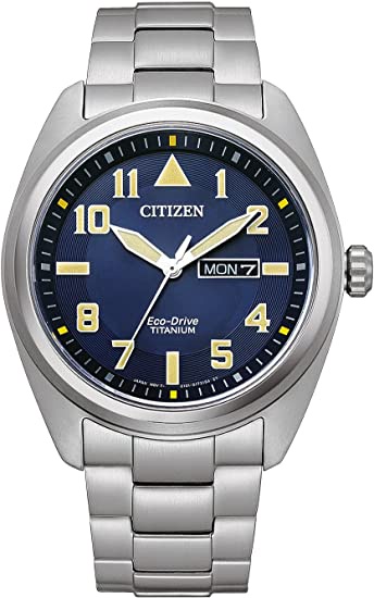 Citizen Reloj Analógico para Hombre de Cuarzo con Correa en Titanio BM8560-88LE : Amazon.es: Relojes