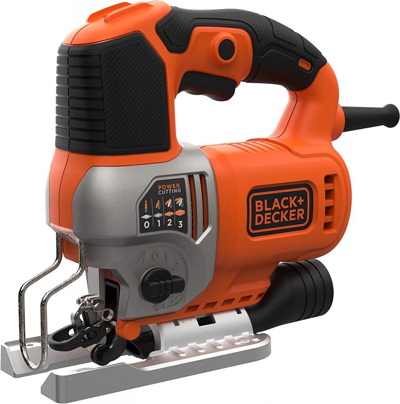 BLACK+DECKER BES610K, Sierra de Calar 650W, 19 mm, Incluye Maletin : Amazon.es: Bricolaje y herramientas