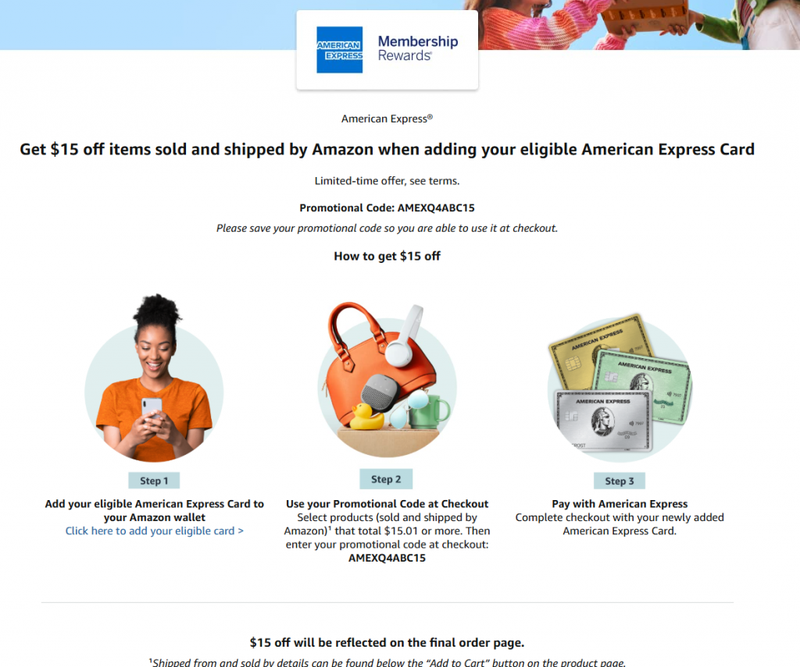 Amazon.com: American Express Card Offer: Credit & Payment Cards