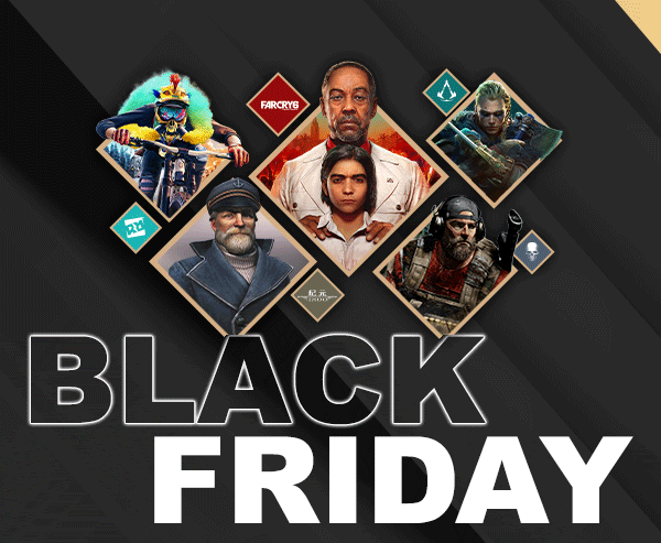 Ubisoft Store - Black Friday & Cyber Monday Deals
