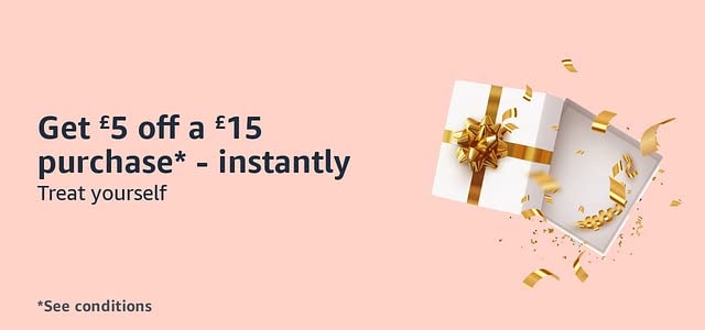 Amazon.co.uk: £5 off £15