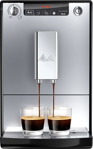 Melitta E 950-103 Pressure Coffee Maker Caffeo Solo Silver/Black, Plastic, 1450 W, 1.2 liters : Amazon.co.uk: Home & Kitchen