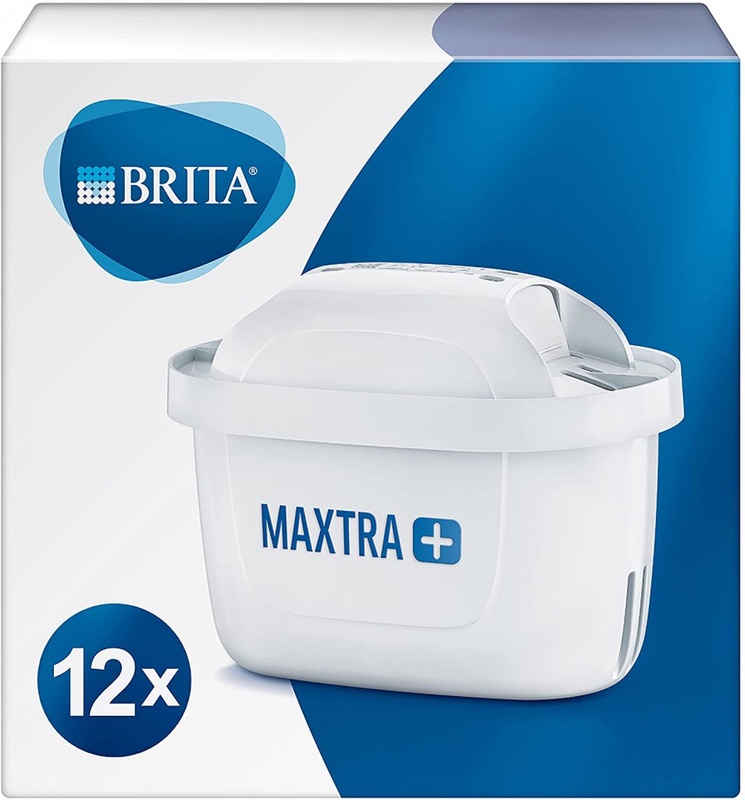 BRITA MAXTRA + Replacement Water Filter Cartridges , Compatible with all BRITA Jugs - Reduce Chlorine , Limescale and Impurities for Great Taste - Pack of 12 : Amazon.co.uk: Home & Kitchen