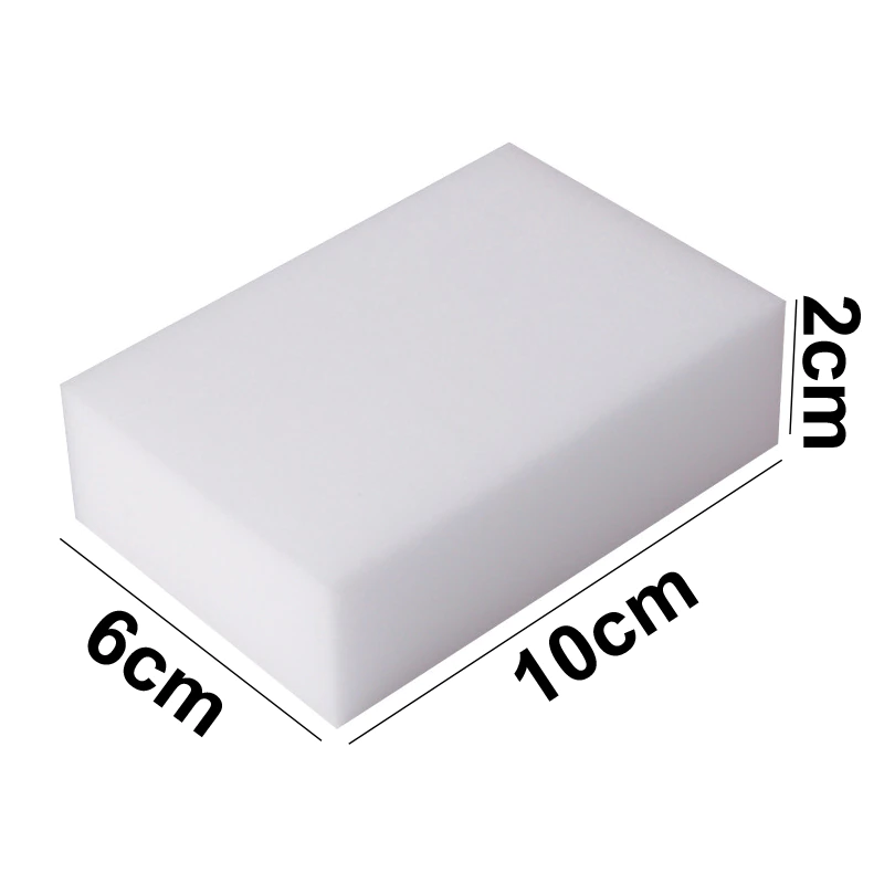 100pcs/Lot Magic Sponge Eraser White Melamine Sponge for Dishwashing Kitchen Bathroom Office Cleaner Cleaning Tools 100*60*20mm| | - AliExpress