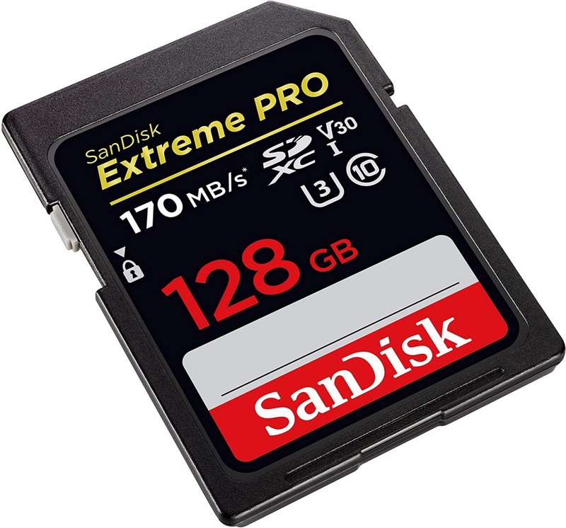 SanDisk Extreme PRO 128GB SDXC Memory Card up to 170MB/s, UHS-1, Class 10, U3, V30: Amazon.co.uk: Computers & Accessories