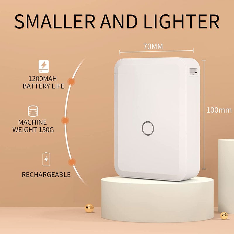 Wireless Bluetooth Label Printer | Bluetooth Label Printer Phone - D110 Portable - Aliexpress