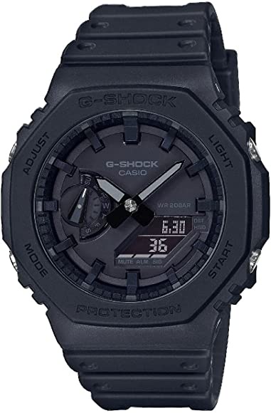 Casio GA-2100-1A1ER Watch Unisex Analogue Digital Quartz with Rubber Strap : Amazon.de: Watches