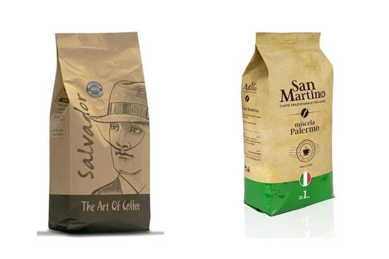 Salvador and San Martino coffee beans KSP sale