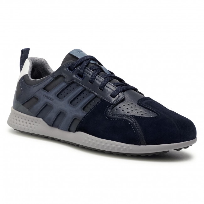 Geox Herren U SNAKE.2 A Sneaker, Blau (Navy), 43 EU: Amazon.de: Schuhe & Handtaschen