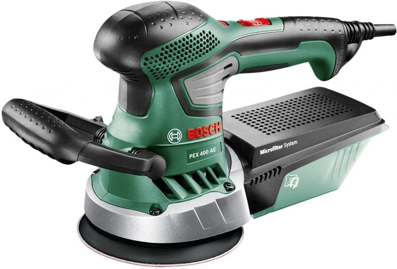 Bosch Random Orbit Sander PEX 400 AE (370 W, in carrying case) : Amazon.de: DIY & Tools