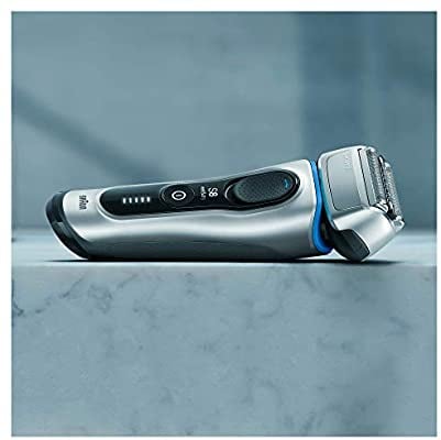 Braun Series 8 8350s Next Generation Electric Shaver with Charging Stand and Fabric Travel Case Wet and Dry Foil Shaver 100 Percent Waterproof Rechargeable and Cordless Razor Silver, 2 pin plug: Amazon.co.uk: Health & Personal Care