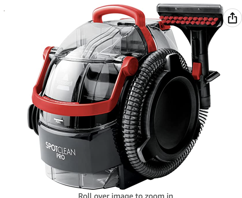 Bissell 1558N SpotClean Professional Carpet and Cushion Stain Cleaner, Portable : Amazon.de: Home & Kitchen