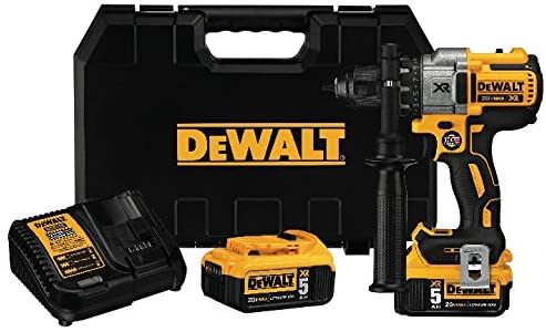 Amazon.com: DEWALT 20V MAX XR Brushless Drill/Driver 3-Speed, Premium 5.0Ah Kit (DCD991P2): Home Improvement
