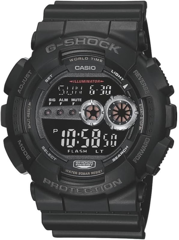 Casio G-Shock GD-100-1B באמזון ב-$70.98 עם משלוח חינם לישראל