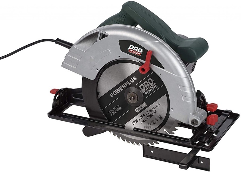 POWERPLUS POWP4020 POWP4020-Sierra Circular 2000w 235mm: Amazon.fr: Bricolage
