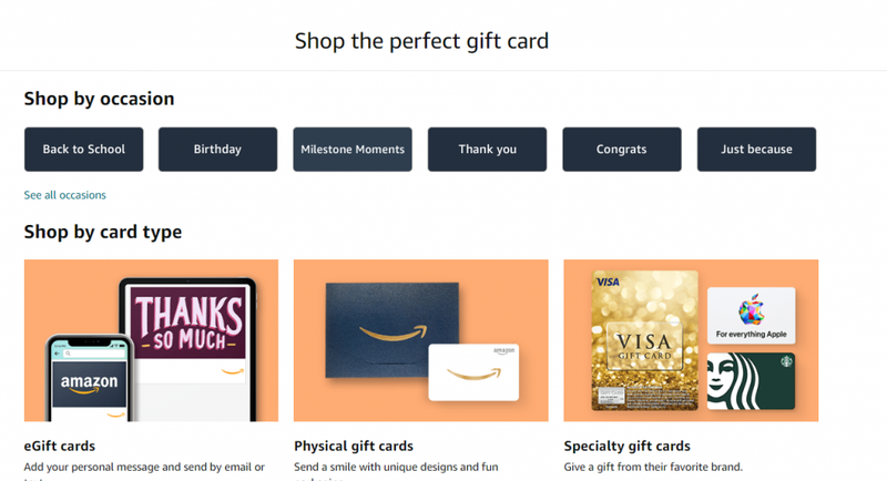 Amazon.com Gift Cards
