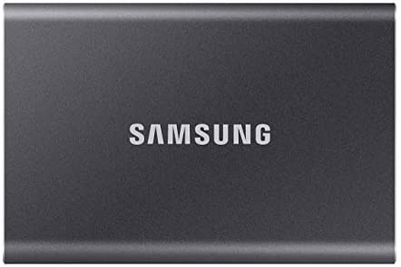 Samsung T7 Portable SSD - 1 TB - USB 3.2 Gen.2 External SSD Titanium Grey: Amazon.de: Computer & Accessories