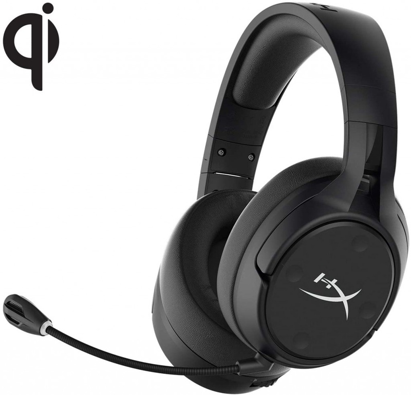HyperX HX-HSCFS-SG/WW HyperX Cloud Flight S - Long-lasting battery life with Qi wireless charging - Gaming Headset Black one Size: Amazon.co.uk: PC & Video Games