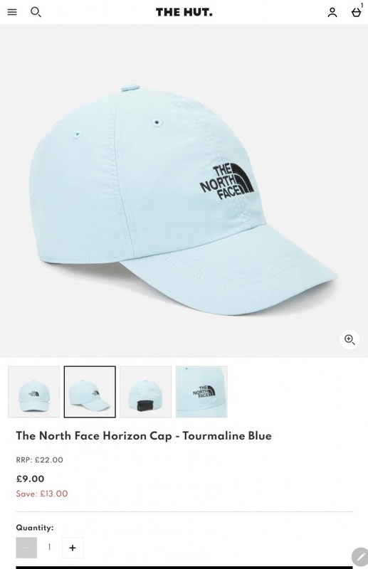 The North Face Horizon Cap - Tourmaline Blue | TheHut.com
