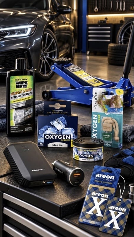 KSP car accessories sale Bpower Kasco Areon VicoVation