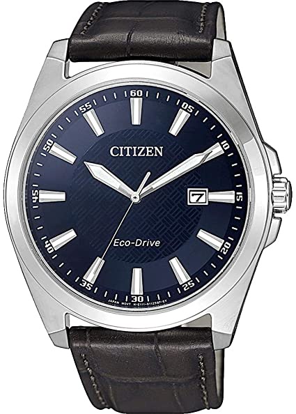 CITIZEN Mens Analogue Quartz Watch with Leather Strap BM7108-22L: Amazon.co.uk: Watches