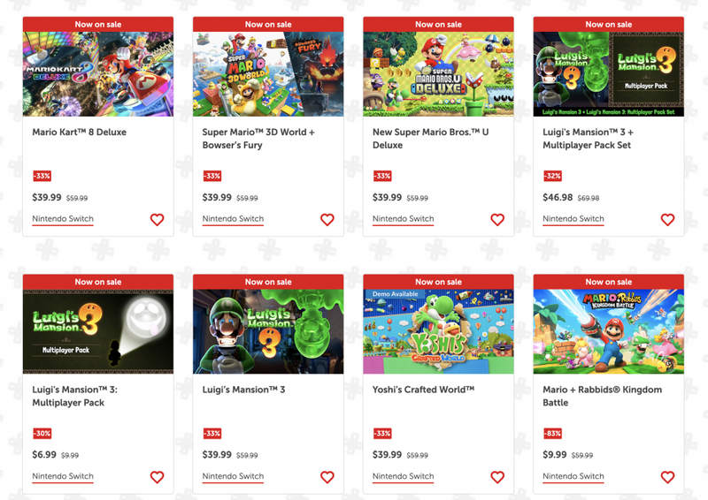Sales & Deals - My Nintendo Store - Nintendo Official Site