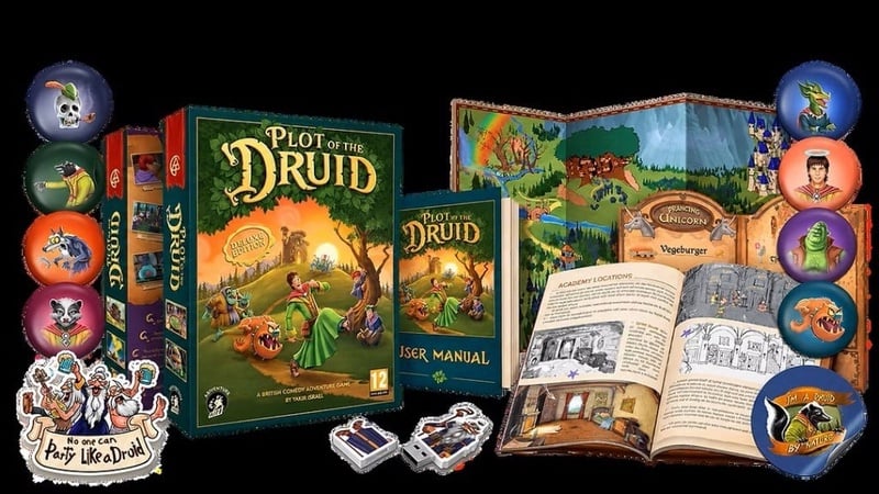 Plot of the Druid | משחק הרפתקה, פנטזיה והומור
