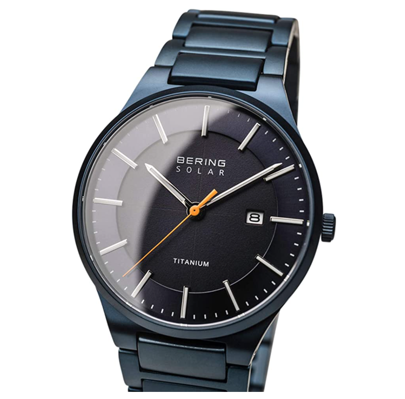 BERING Mens Analogue Titanium Collection Watch with Titanium Strap and Sapphire Crystal 15239-797 : Amazon.co.uk: Watches