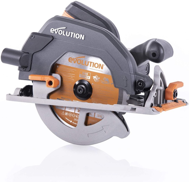 Evolution Power Tools R185CCS Multi-Material Circular Saw, 1600 W, 230 V-Domestic : Amazon.co.uk: DIY & Tools