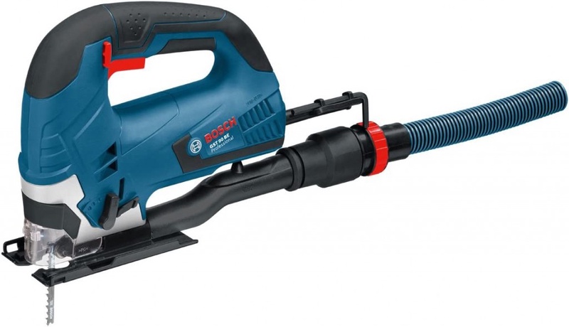 Bosch Professional Jigsaw GST 90 BE (650 Watts, including Dust Extraction Set, Hex Key WAF 5, Anti-Splinter Guard, 1 x Jigsaw Blade T 144 DP, Precision for Wood, Carrying Case) : Amazon.co.uk: DIY & Tools