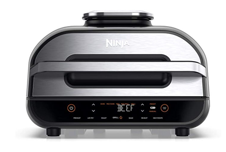 Ninja Foodi MAX Health Grill and Air Fryer [AG551UK], 3.8 L, Grey/Silver : Amazon.co.uk: Home & Kitchen