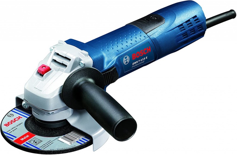 Bosch Professional GWS 7-115 Angle Grinder 115 mm, 720 Watt with Re-Starting Protection, 6-Level Speed Selection in Cardboard, 0601388203, 0601388203 : Amazon.de: DIY & Tools