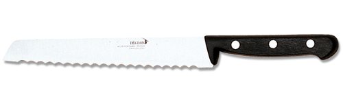 Deglon Sabatier C844 Coltello da pane, Stamped lama piatta, colore: nero