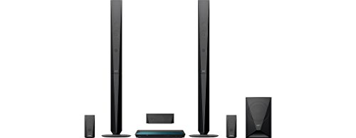 Sony BDV-E4100 1000 W Home Cinema System with Tall Speakers (Blue-Ray, 3D, 5.1 Channel Surround Sound, Two-Way Speaker, Wi-Fi and NFC) - Black
