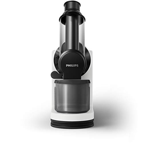 Philips Viva Collection HR1888/80 Estrattore di Succo, Tecnologia GentleSqueezing, Apertura di Inserimento XL da 70 mm, Design Compatto