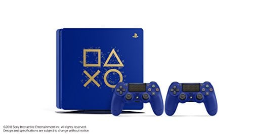 Sony PlayStation 4 500GB Console - Limited Edition Blue Days of Play