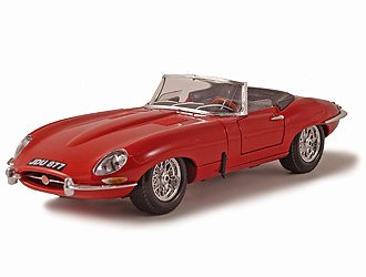 Jaguar E Type Convertible (1961) Diecast Model Car (1:18 Scale) (Colours May Vary)