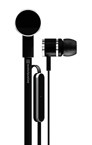Beyerdynamic iDX160 - Auriculares in-Ear (con micrófono, Control Remoto Integrado), Negro
